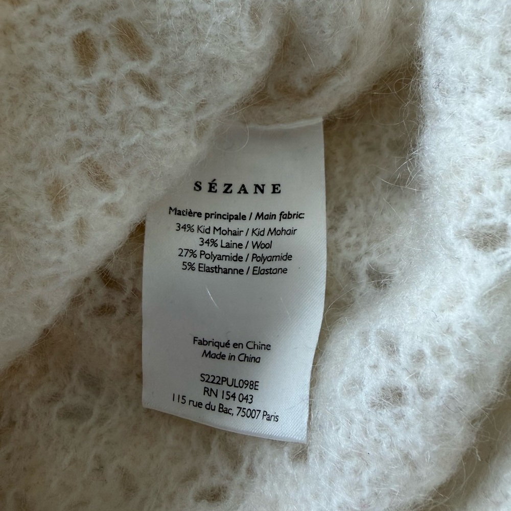 Sezane Come Jumper Sweater - Picture 5 of 12